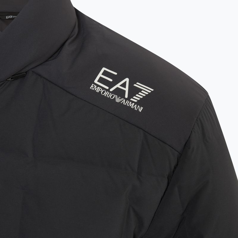 Men's EA7 Emporio Armani Golf Pro Padded jacket black 4