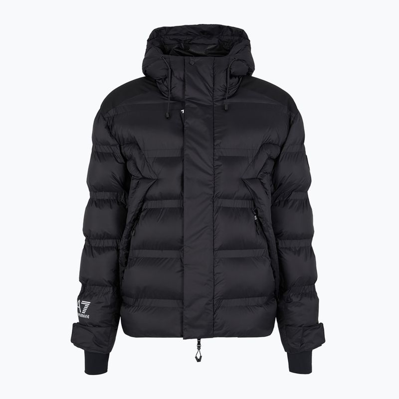 Men's ski jacket EA7 Emporio Armani Ski Cortina Eco Down black