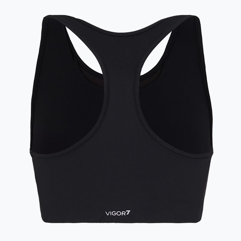 EA7 Emporio Armani Vigor7 Medium Support bra black 2