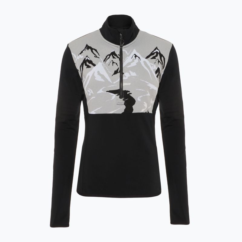 Women's ski sweatshirt EA7 Emporio Armani Ski St. Moritz Powerstretch T-Top black