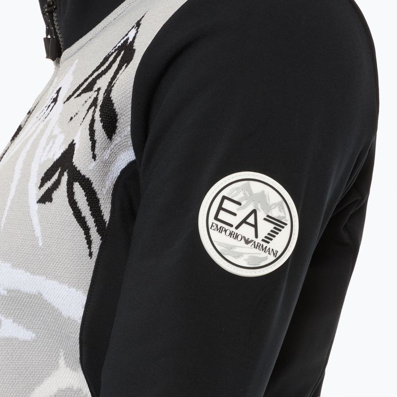 Women's ski sweatshirt EA7 Emporio Armani Ski St. Moritz Powerstretch T-Top black 3