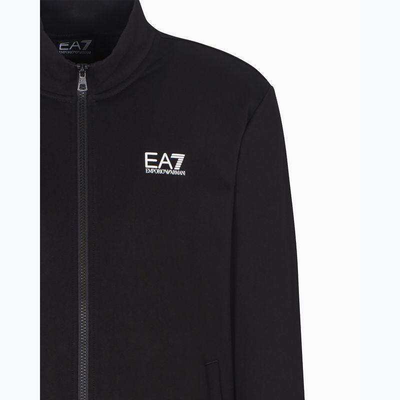 Men's tracksuit EA7 Emporio Armani Train Core Identity Tracksuit FZ black 3