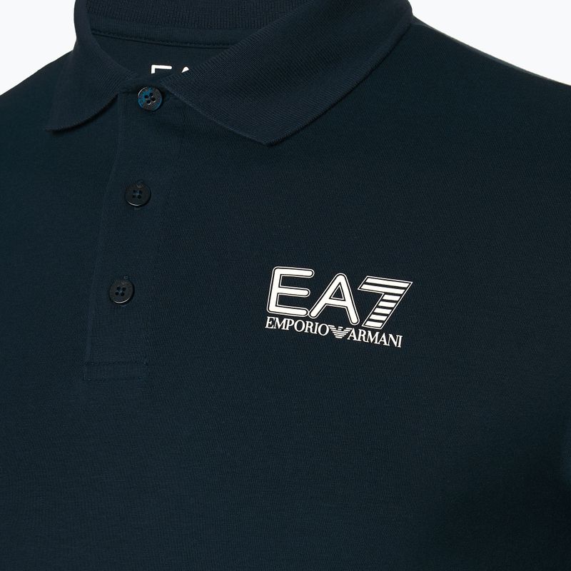 Men's EA7 Emporio Armani Train Visibility Polo shirt armani blue 3