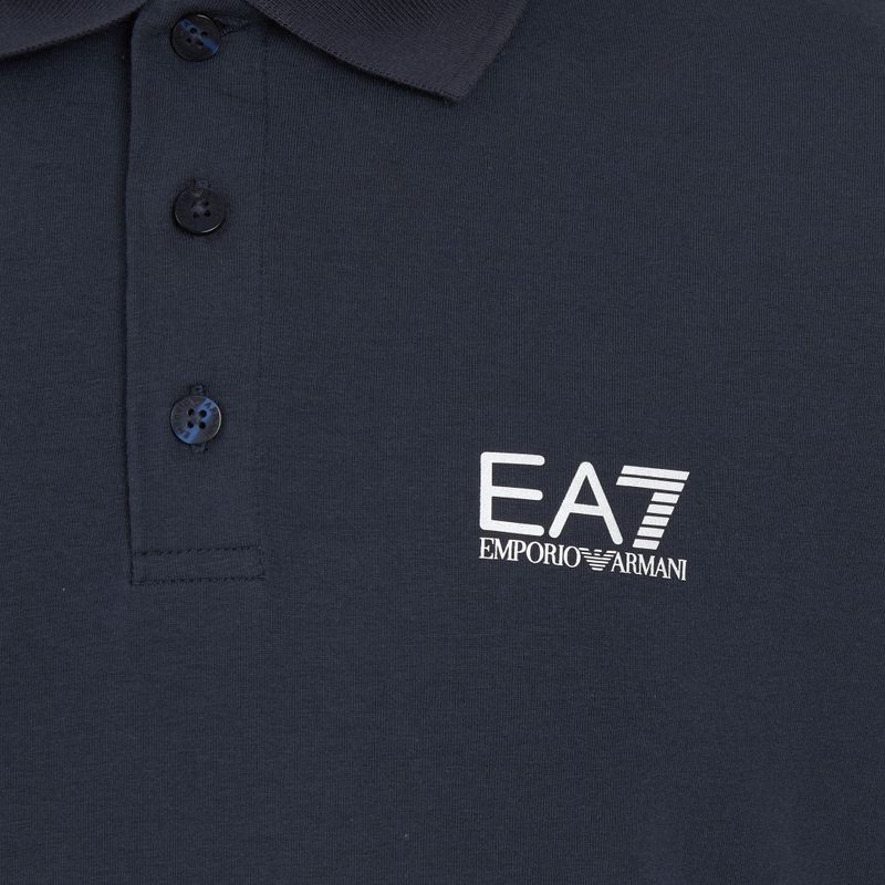 Men's EA7 Emporio Armani Core Identity Polo shirt armani blue 3