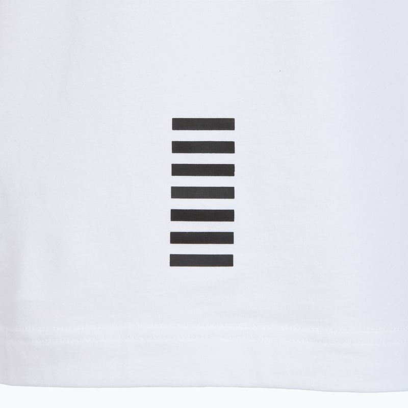 Men's EA7 Emporio Armani Core Identity Polo Shirt white 4