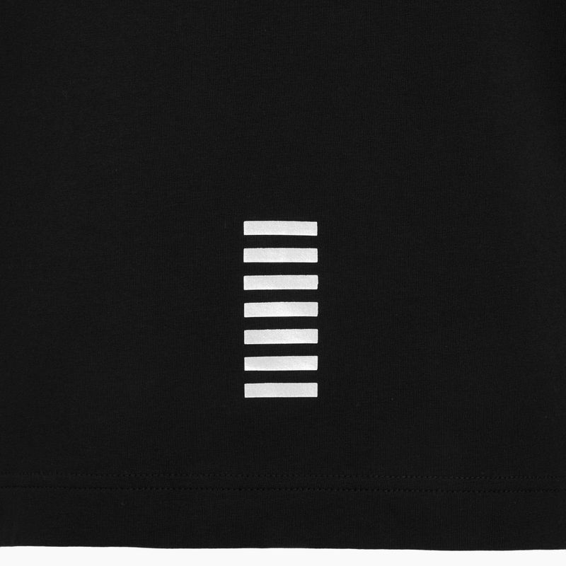 Men's EA7 Emporio Armani Core Identity Polo Shirt black 4