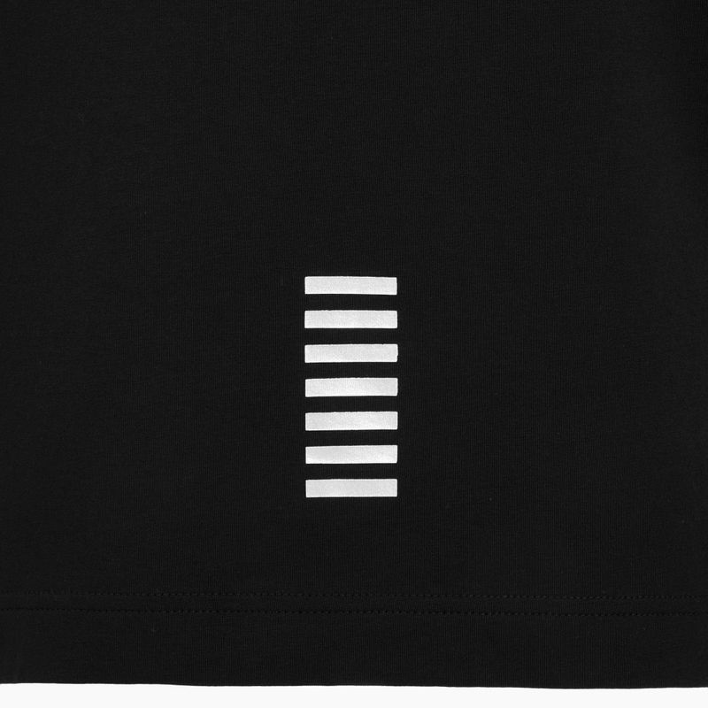 Men's EA7 Emporio Armani Core Identity Piqué Polo Shirt black 4