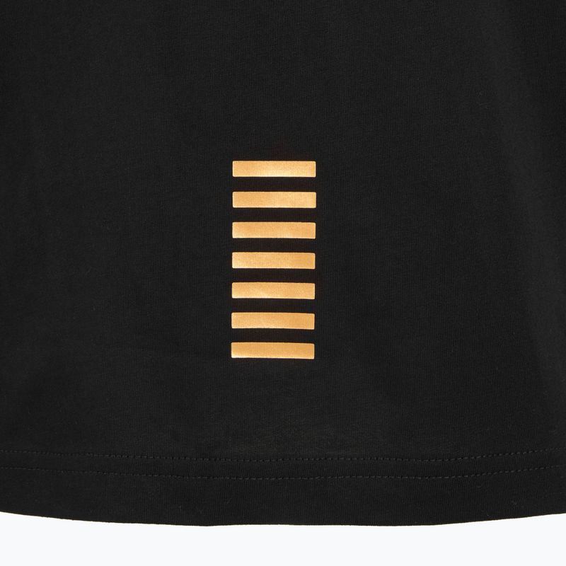 Men's EA7 Emporio Armani Pima Cotton Core Identity T-shirt black 4