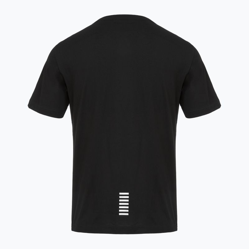 Men's EA7 Emporio Armani Pima Cotton Core Identity T-shirt black 2