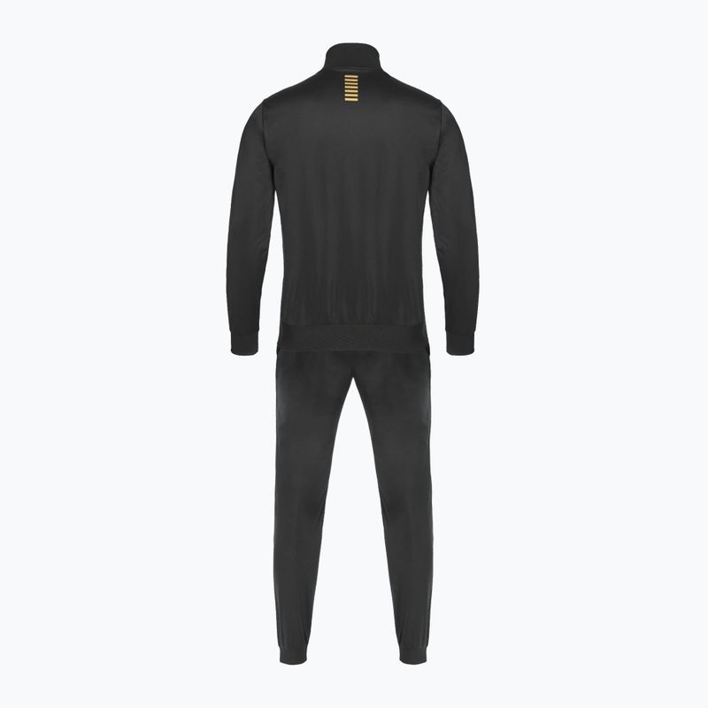 Men's EA7 Emporio Armani Technical Fabric Core Identity Tracksuit FZ black 2