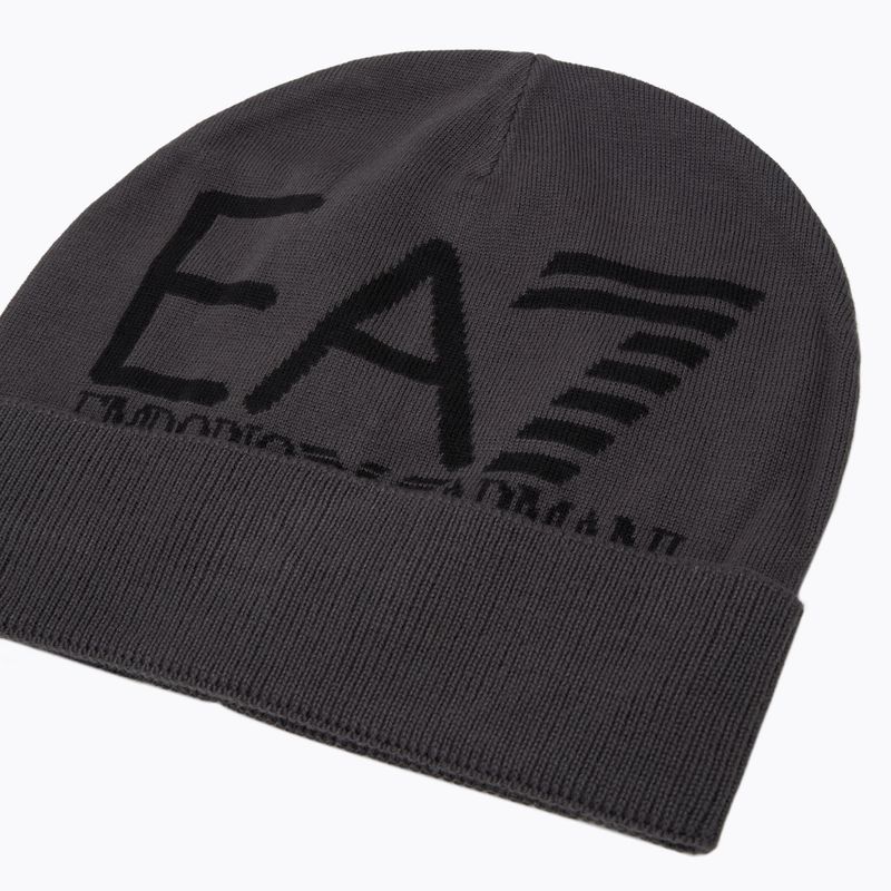 Winter hat EA7 Emporio Armani Mountain Visibility Beanie armani blue / asphalt 3