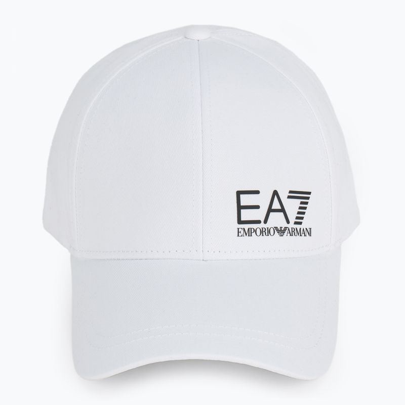 EA7 Emporio Armani TrainCore IdentityLogo white/black baseball cap 2