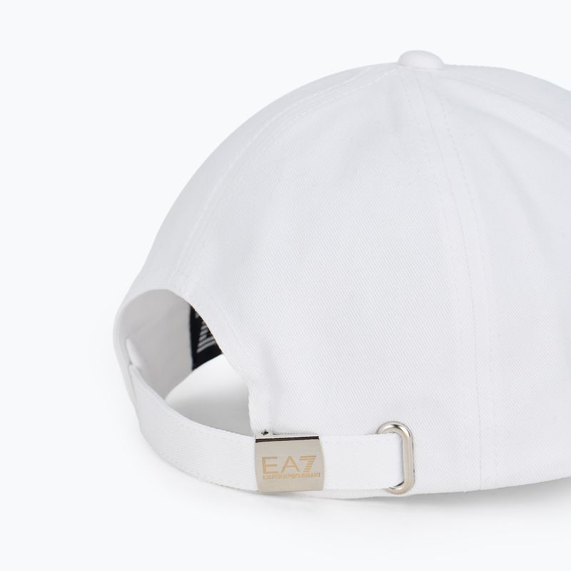 EA7 Emporio Armani TrainCore IdentityLogo white/black baseball cap 4
