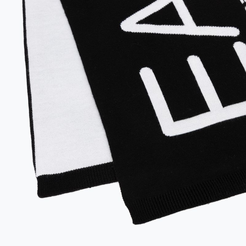 Scarf EA7 Mountain Visibility black / white 2