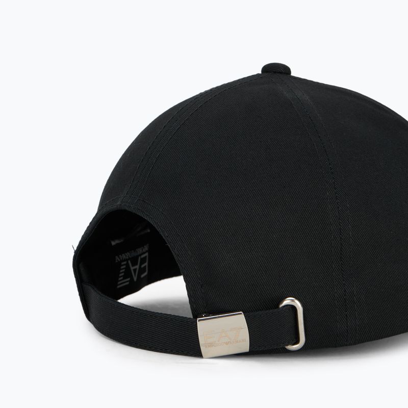 Baseball cap EA7 Emporio Armani TrainCore IdentityLogo black / black 4