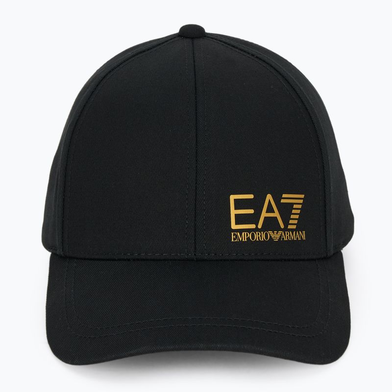 Baseball cap EA7 Emporio Armani TrainCore IdentityLogo black / gold 2