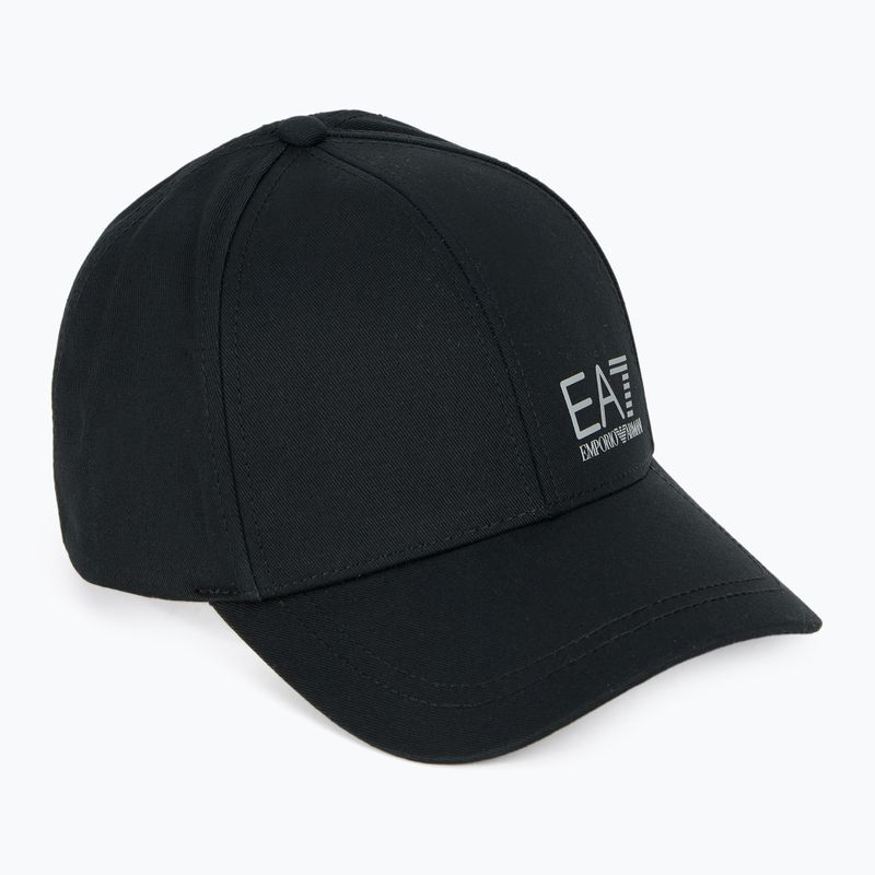 EA7 Emporio Armani TrainCore IdentityLogo black/silver baseball cap