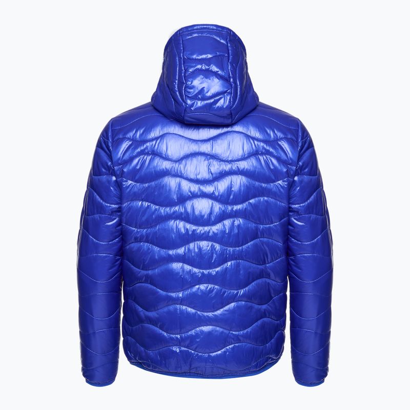 Men's Ski Sweatshirt EA7 Emporio Armani Ski St. Moritz Light Padded Packable new royal blue 2