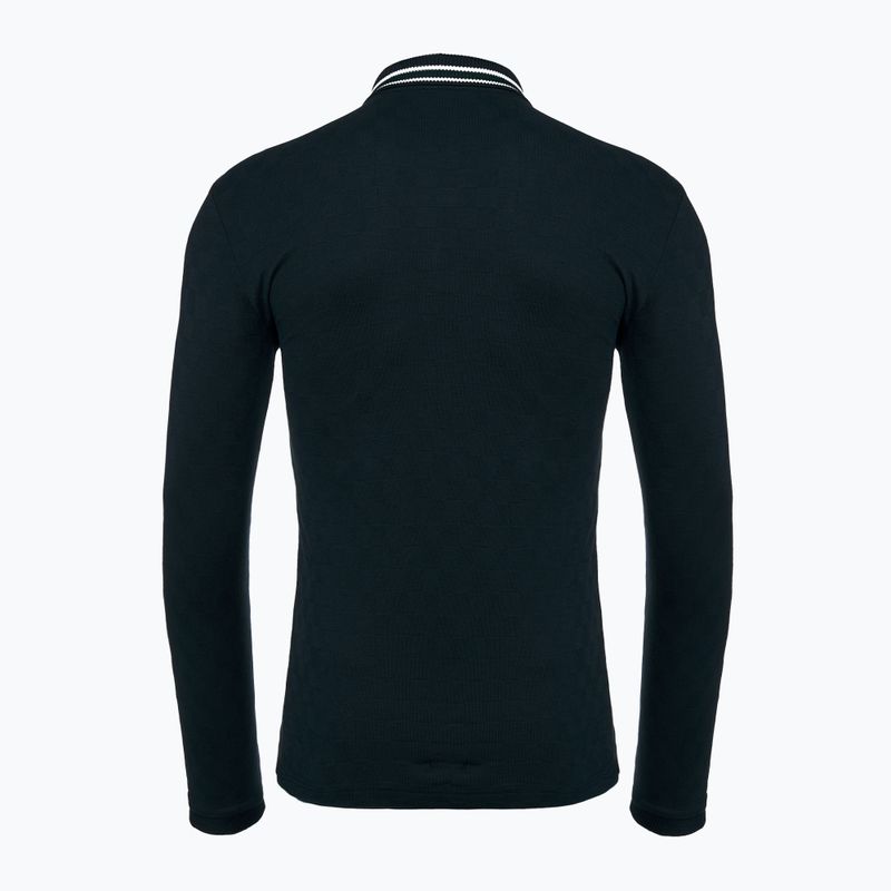 Men's longsleeve EA7 Emporio Armani Golf Pro Polo Check armani blue 2