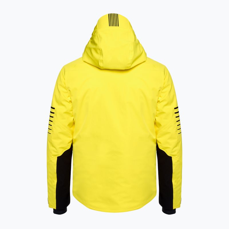 Men's ski jacket EA7 Emporio Armani Ski Kitzbuhel Protectum Logo blazing yellow 2