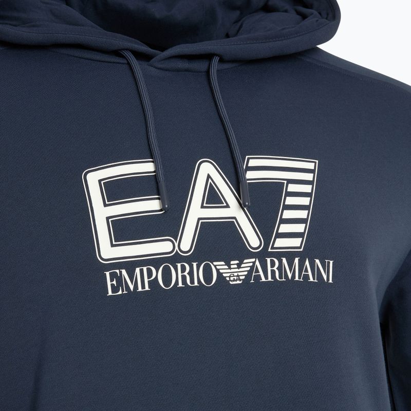 Men's EA7 Emporio Armani Train Visibility sweatshirt armani blue 3