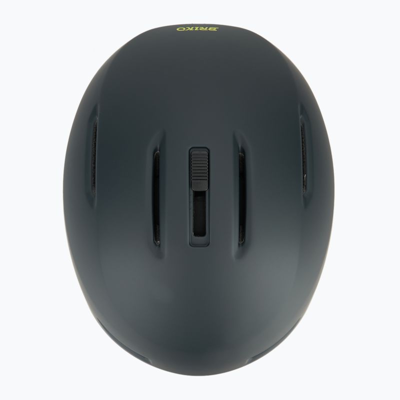 Ski helmet Briko Aran matt shark gray/light gray/electric lime 6