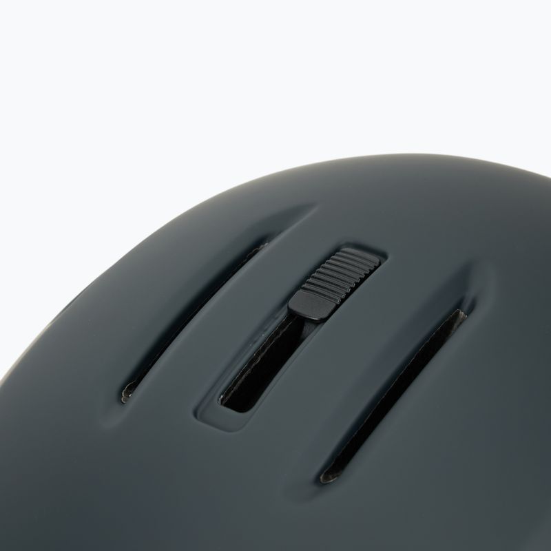 Ski helmet Briko Aran matt shark gray/light gray/electric lime 9