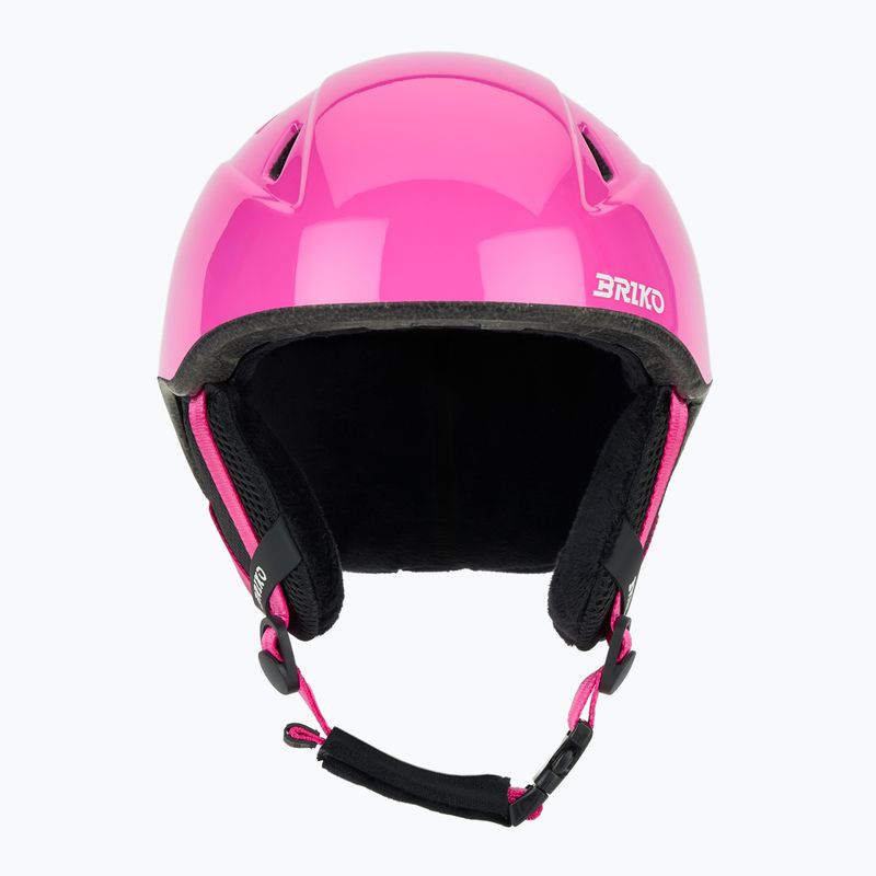 Children's ski helmet Briko Makalu Jr shiny pink/white 2
