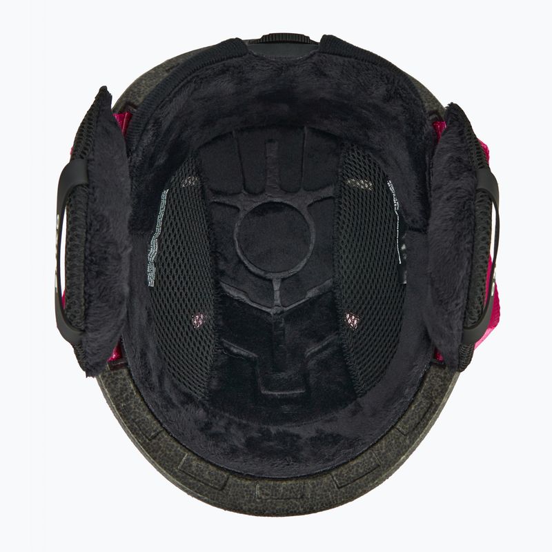 Children's ski helmet Briko Makalu Jr shiny pink/white 5