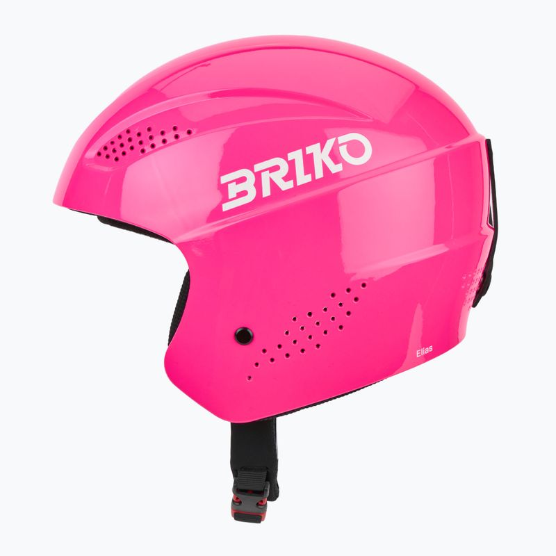 Children's ski helmet Briko Elias Jr shiny neon pink 3