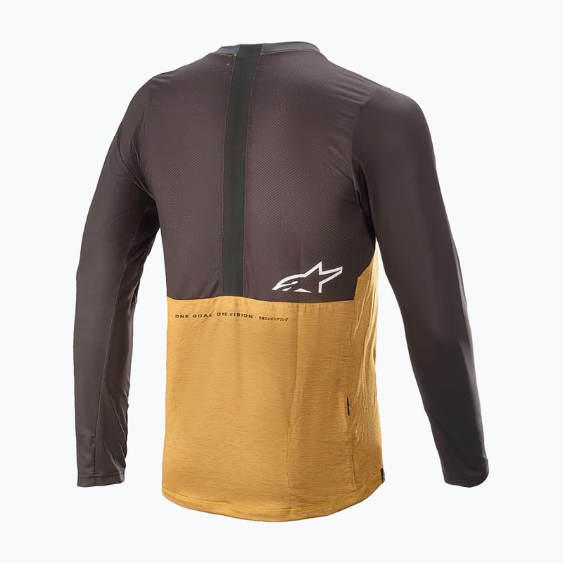 Alpinestars men's cycling jersey Alps 6.0 V2 LS Jersey yellow 1763821/4010 2