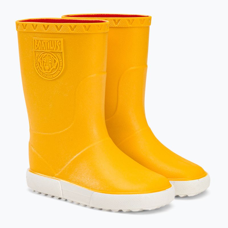 BOATILUS Nautic Kids' wellingtons yellow BO-NAUTIC-VAR.03-KD 4