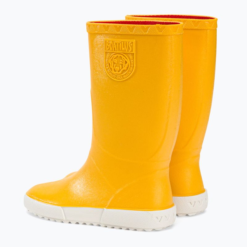 BOATILUS Nautic Youth yellow children's wellingtons BO-NAUTIC-VAR.03-YOUTH 3