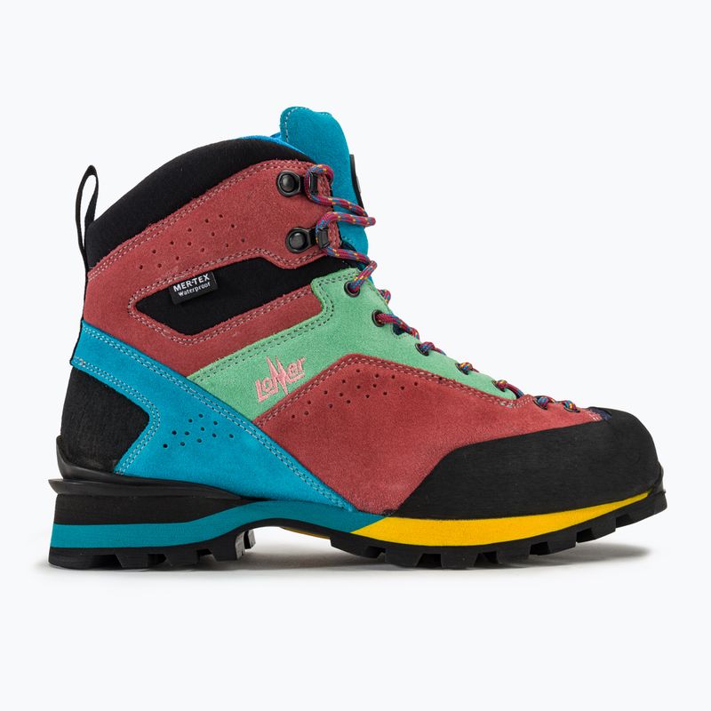 Women's trekking boots Lomer Badia High Mtx turquoise/begon 2