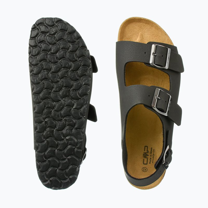 Men's CMP Eco Keidha nero sandals 3