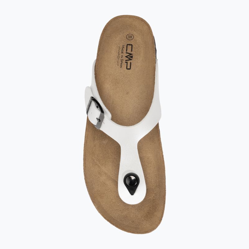 Women's flip flops CMP ECO MYMOSA bianco 5