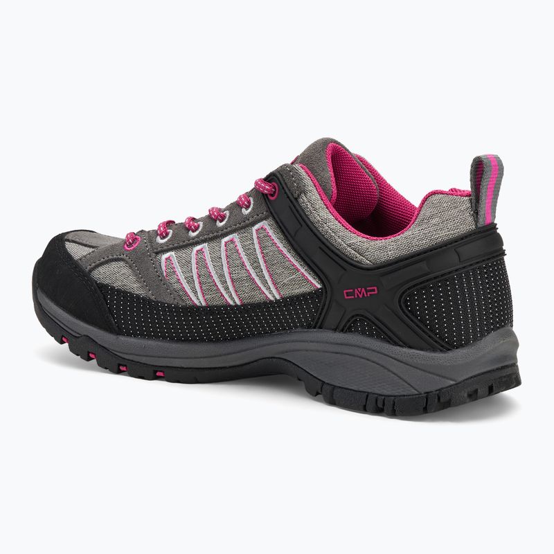 Women's trekking boots CMP grey/geraneo 3