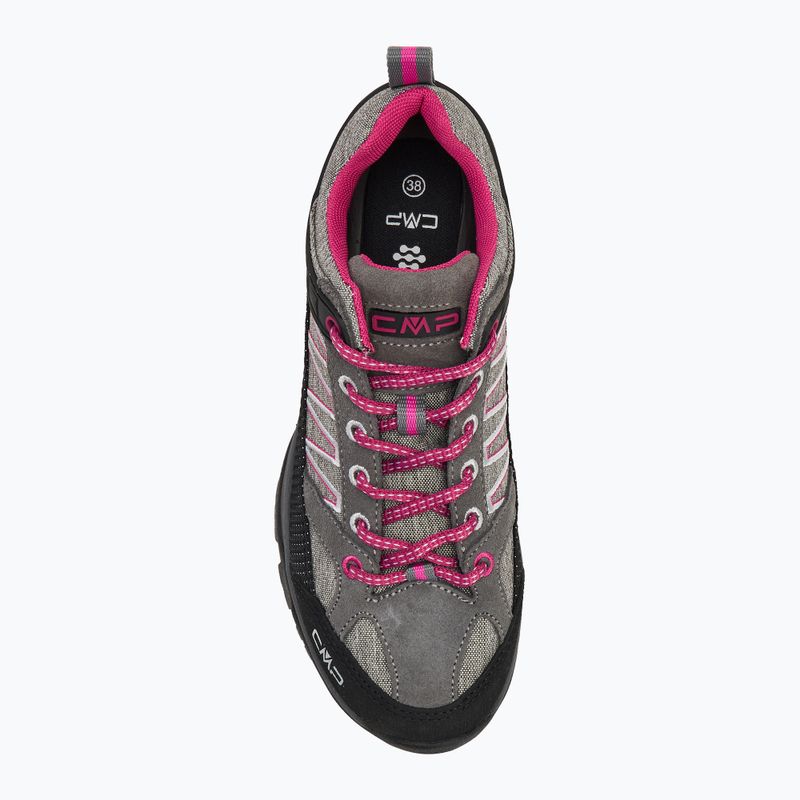 Women's trekking boots CMP grey/geraneo 5