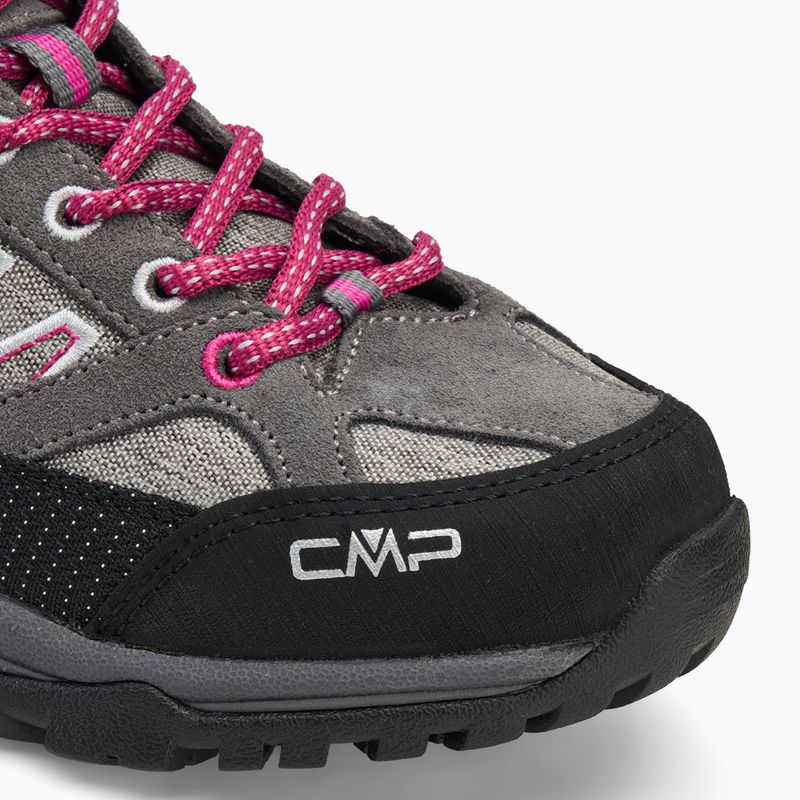 Women's trekking boots CMP grey/geraneo 7