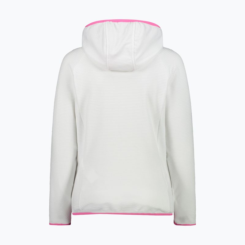 CMP women's fleece sweatshirt white 32G5906/A001 3