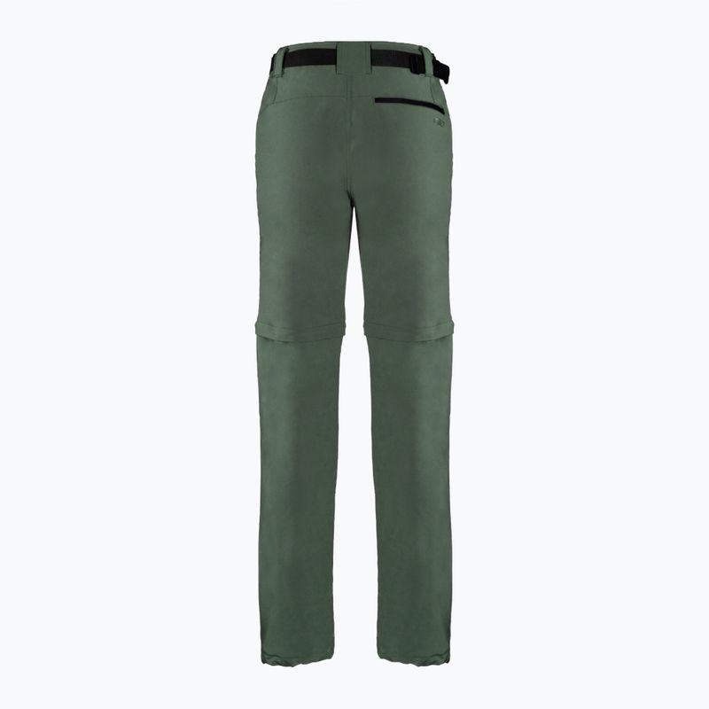 Men's CMP Zip Off green trekking trousers 3T51647/F832 2