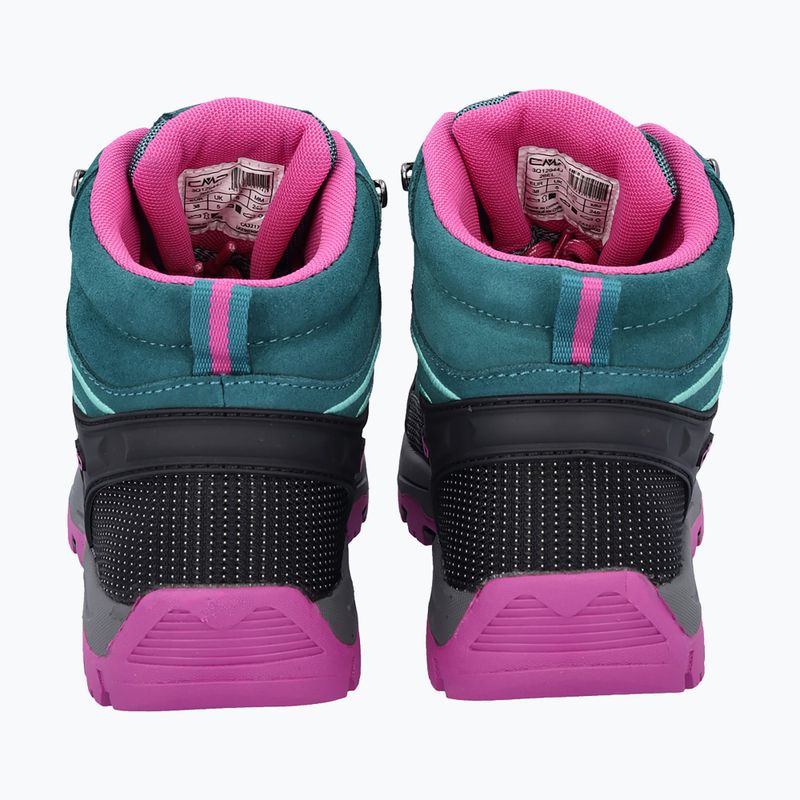 CMP Rigel Mid lake / pink fluo junior trekking boots 12
