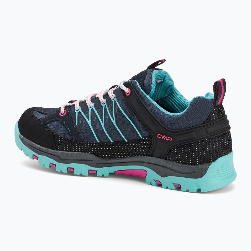 CMP children's trekking boots Rigel Low Wp b.blue/acqua 3