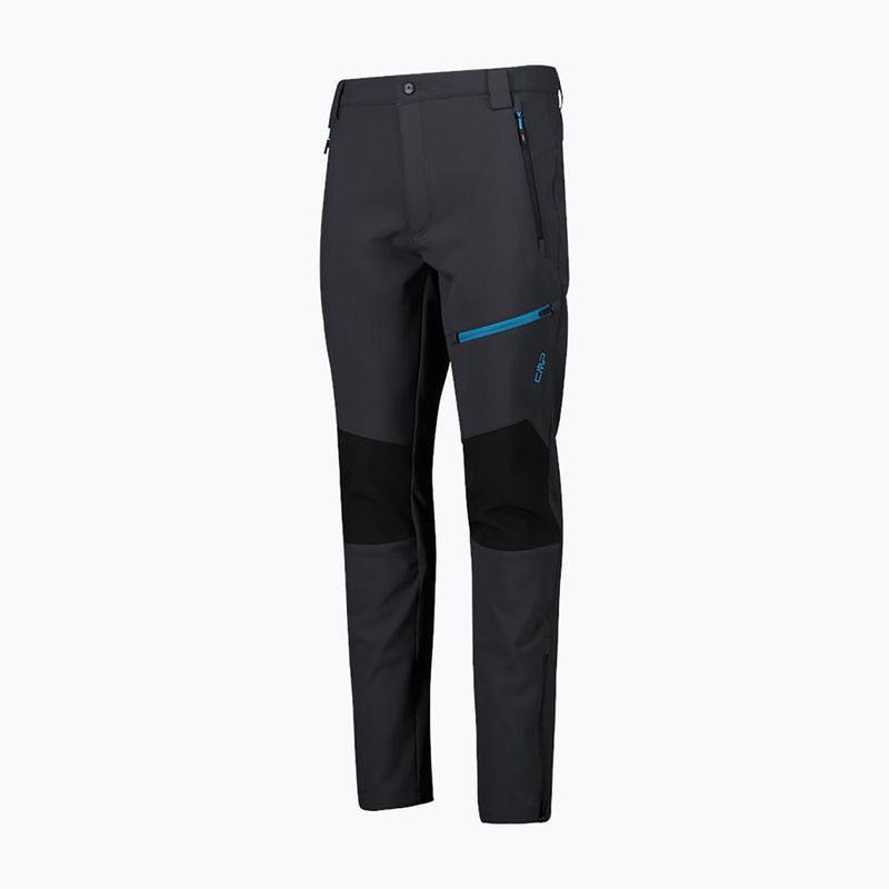 Men's CMP softshell trousers dark grey 30A1477/28UM 2