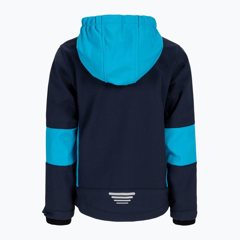 CMP Fix Hood children's softshell jacket navy blue 3A00094/01NM 2