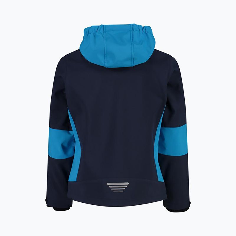 CMP Fix Hood children's softshell jacket navy blue 3A00094/01NM 9