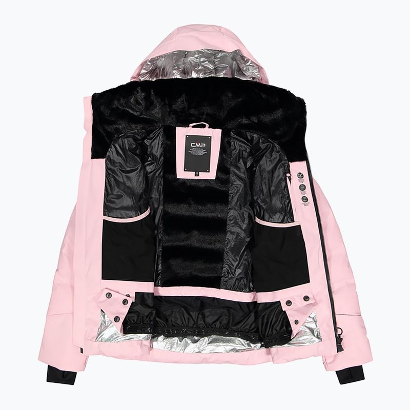 Women's CMP Fix Hood Ski Jacket Pink 32W0266 8