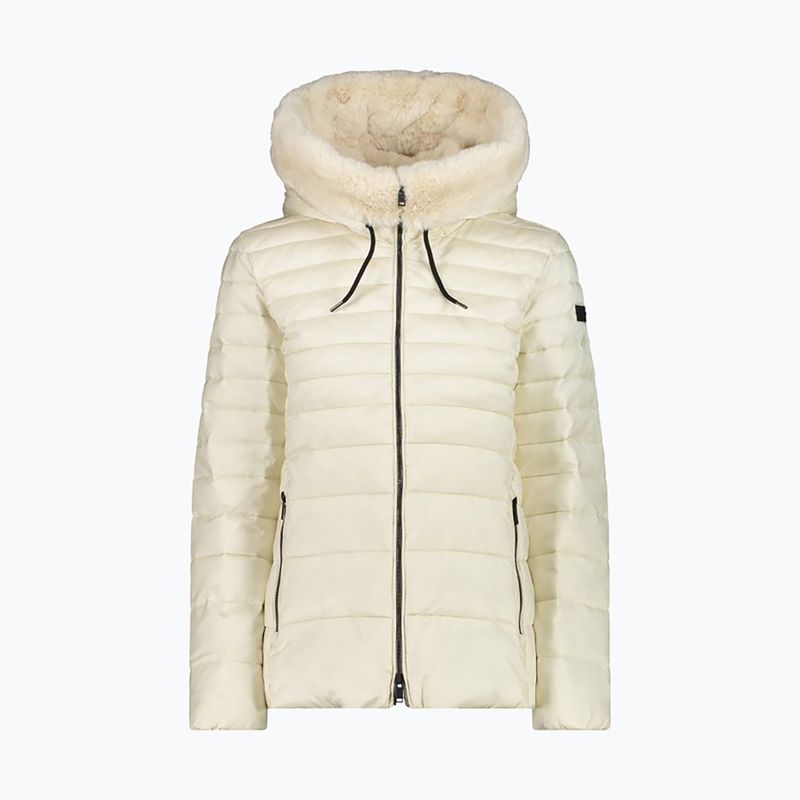 Women's CMP Fix Hood down jacket beige 32K3076F