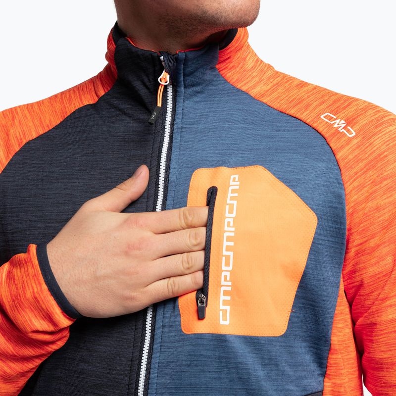 CMP men's skit jacket 32G2857 orange and navy blue 32G2857/N950 5