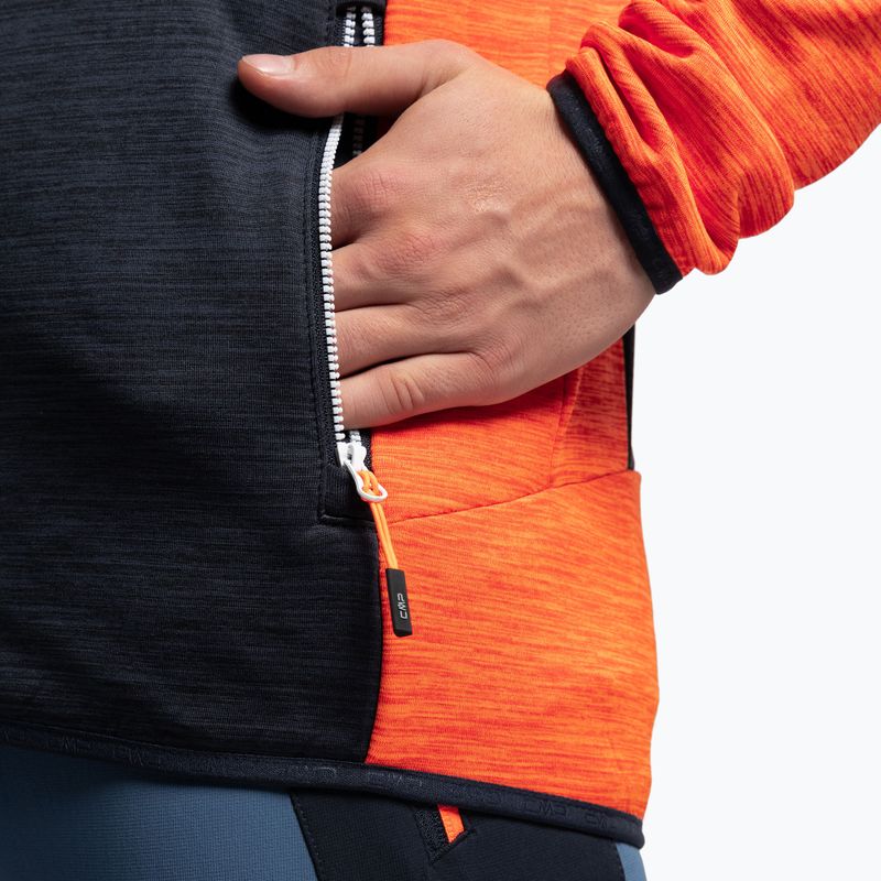 CMP men's skit jacket 32G2857 orange and navy blue 32G2857/N950 6